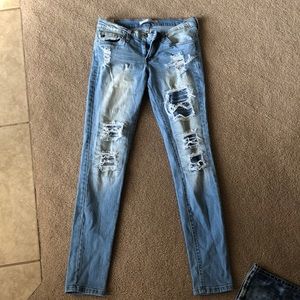 worn 5 times skinny jeans